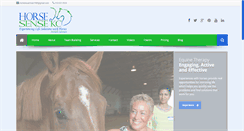 Desktop Screenshot of horsesensekc.com